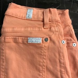 Color denim -7 for all mankind